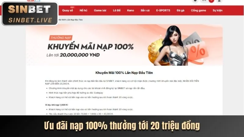 Chương trình thưởng đăng ký thành viên mới